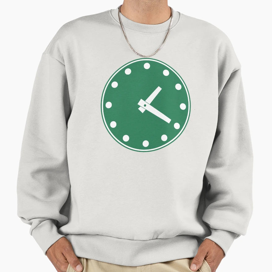 Wrigley Field Game Clock Sweatshirt - Aesthetic Graphic Men Women - T-Shirt, Sweatshirt, Hoodie