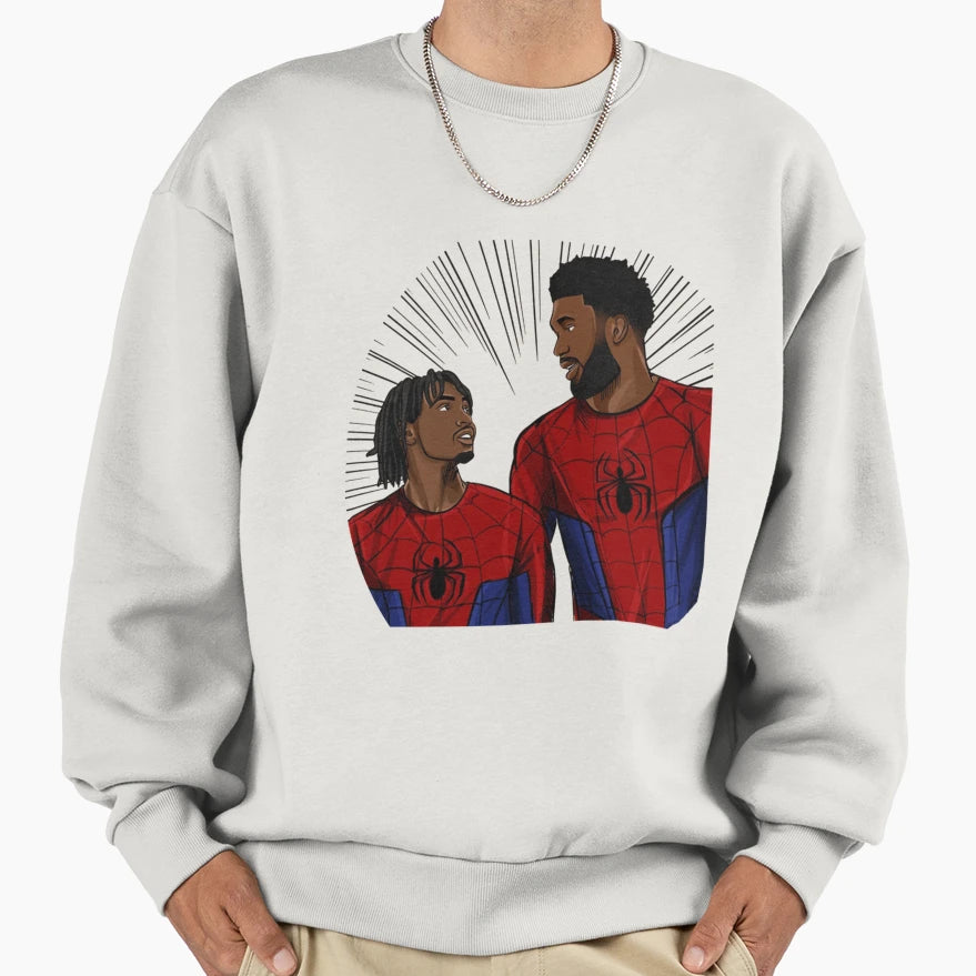 Tyrese Maxey Spider Funny Sweatshirt - Custom Art Print Unisex - T-Shirt, Sweatshirt, Hoodie