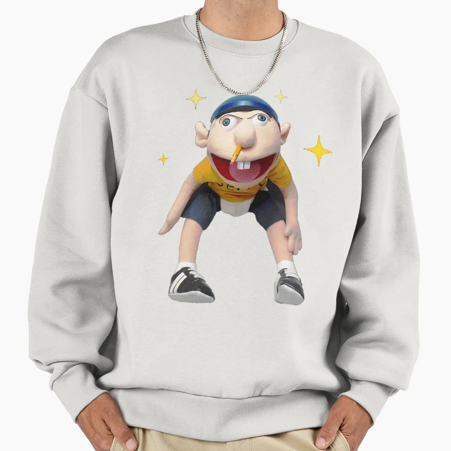 Sml Jeffy Sml Rapper Jeffy Sweatshirt - Casual Everyday Wear Unisex - T-Shirt, Sweatshirt, Hoodie