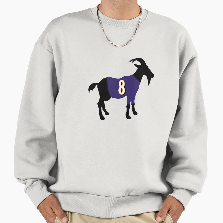 LJ Goat Sweatshirt - Novelty Apparel for Adults - T-Shirt, Sweatshirt, Hoodie