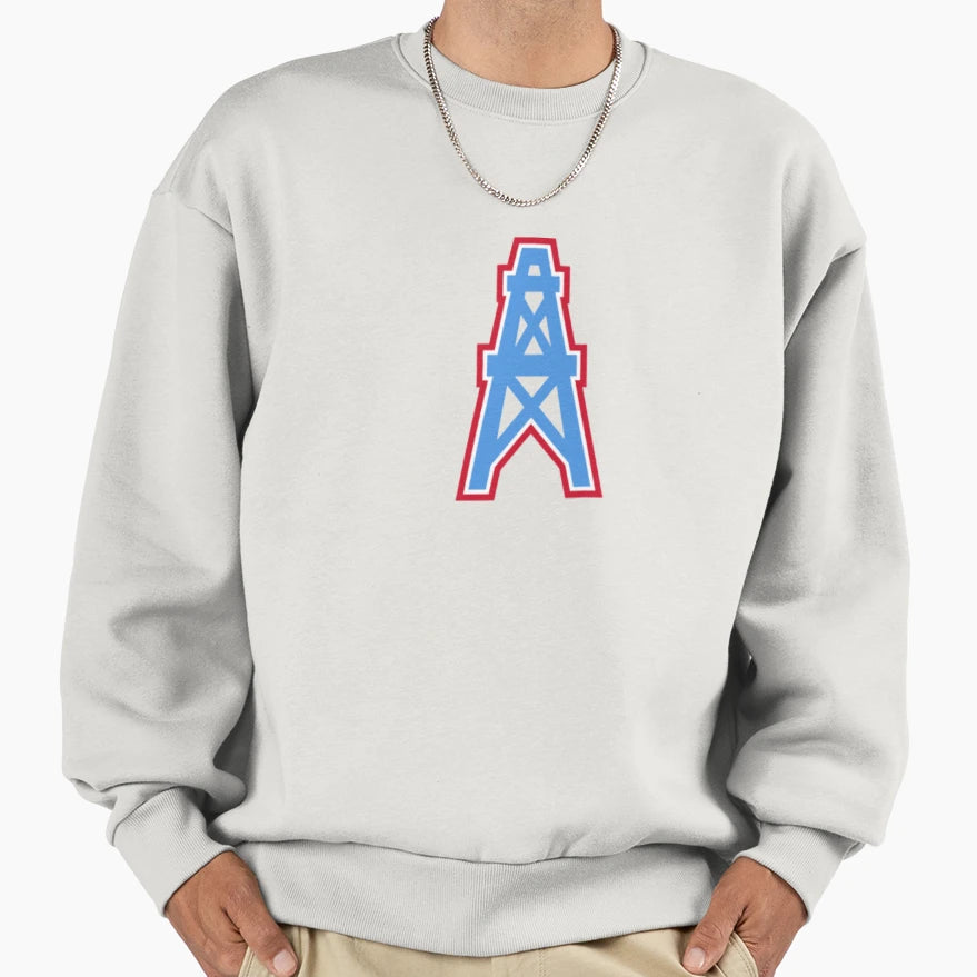 Houston Oilers G200 Icon Sweatshirt - Casual Everyday Wear for Adults - T-Shirt, Sweatshirt, Hoodie