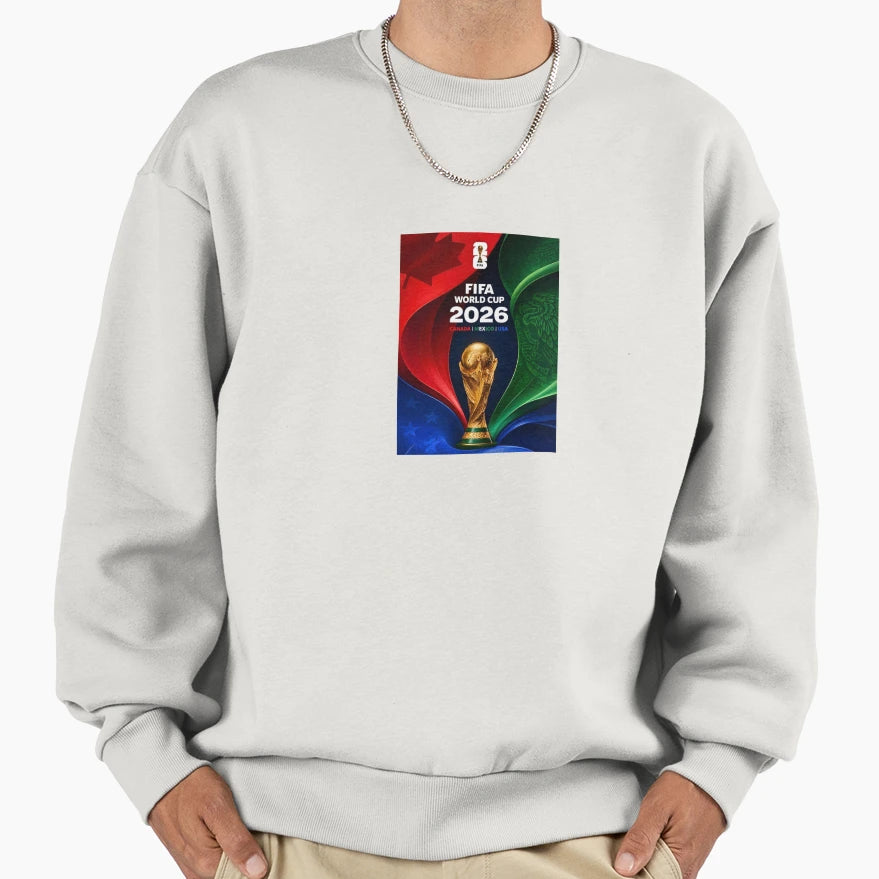 Fifa World Cup 2026 Canada Mexico Usa Sweatshirt - Custom Art Print Unisex - T-Shirt, Sweatshirt, Hoodie