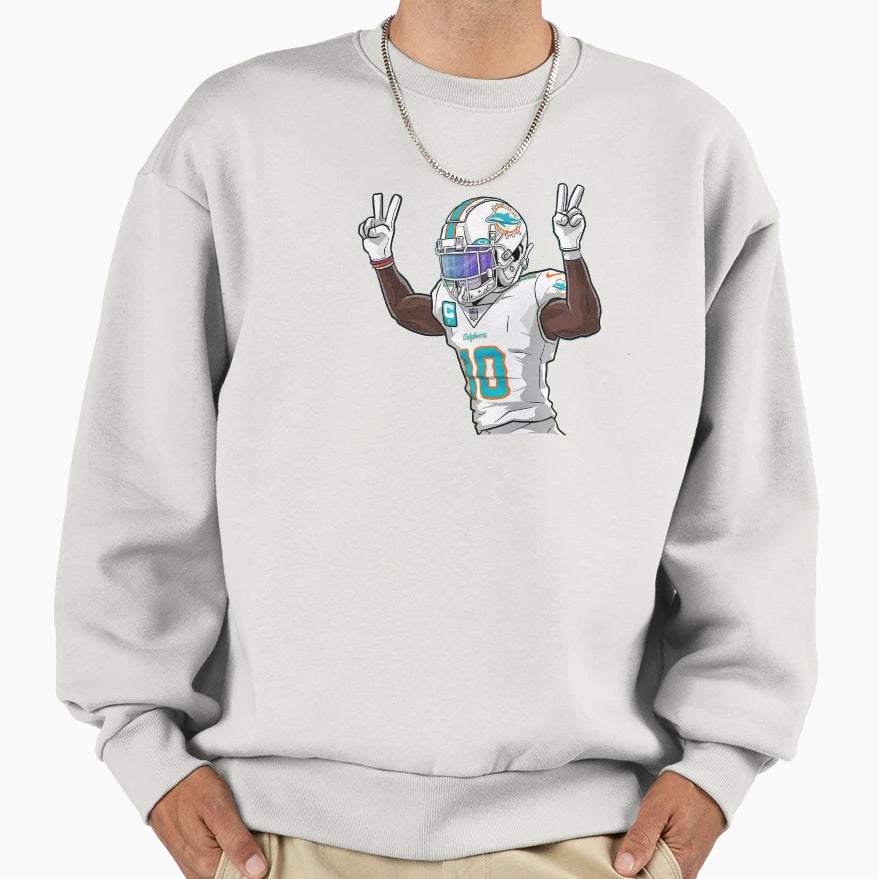 TH Dolphins Sweatshirt - Unique Graphic Unisex - T-Shirt, Sweatshirt, Hoodie