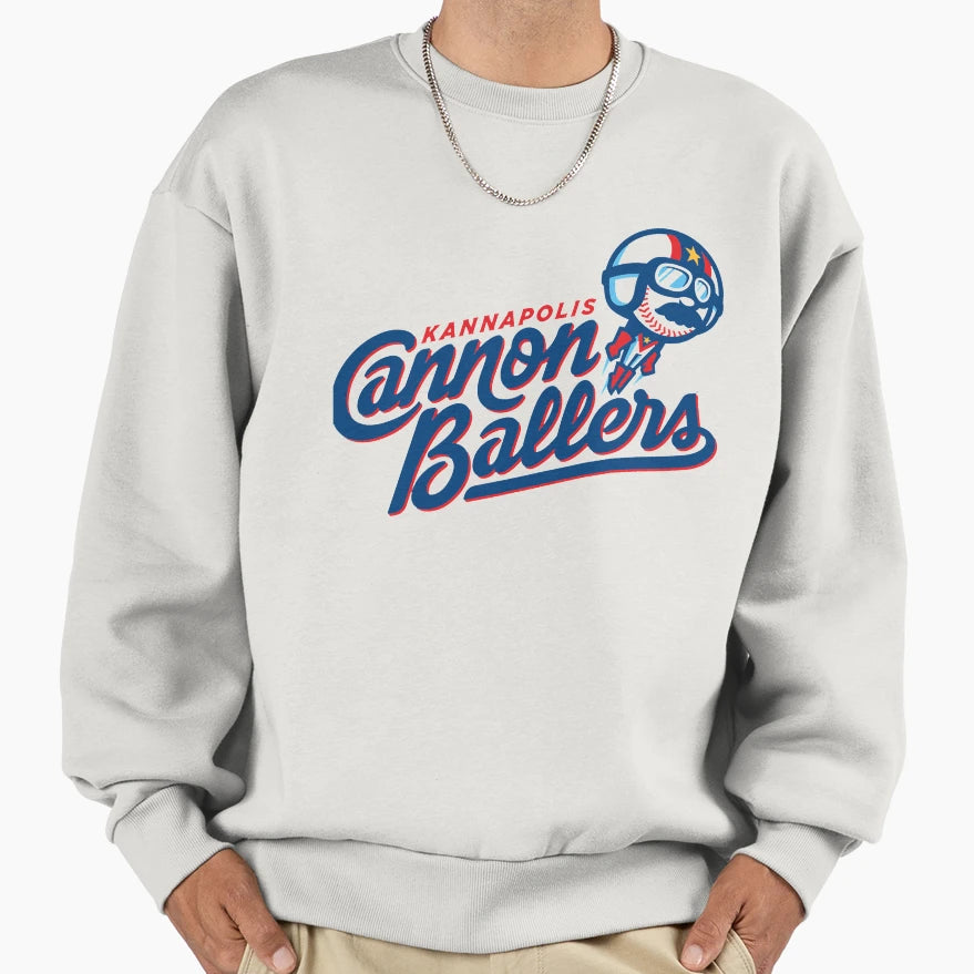 Kannapolis Cannon Ballers Sweatshirt - Custom Art Print Men Women - T-Shirt, Sweatshirt, Hoodie