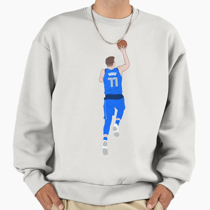 Luka Doncic Sweatshirt - Trendy Graphic for Adults - T-Shirt, Sweatshirt, Hoodie