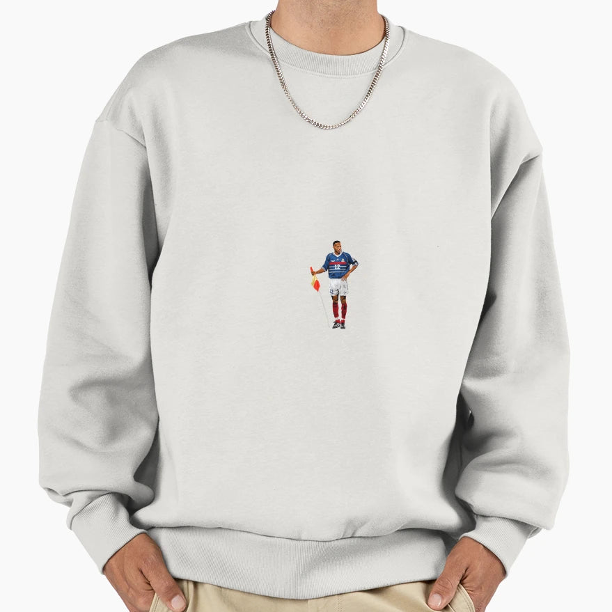Thierry Henry Minimalist Sweatshirt - Trendy Graphic for Adults - T-Shirt, Sweatshirt, Hoodie