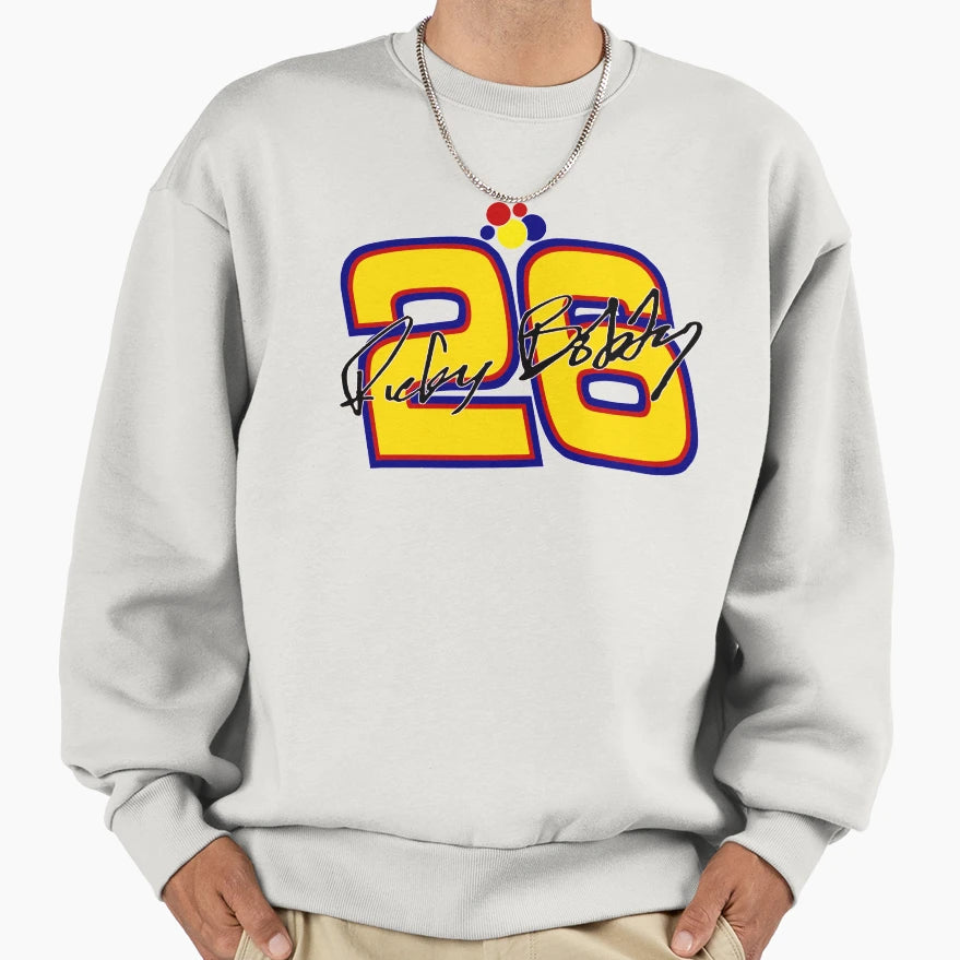 Ricky Bobby Sweatshirt - Minimalist Print Unisex - T-Shirt, Sweatshirt, Hoodie