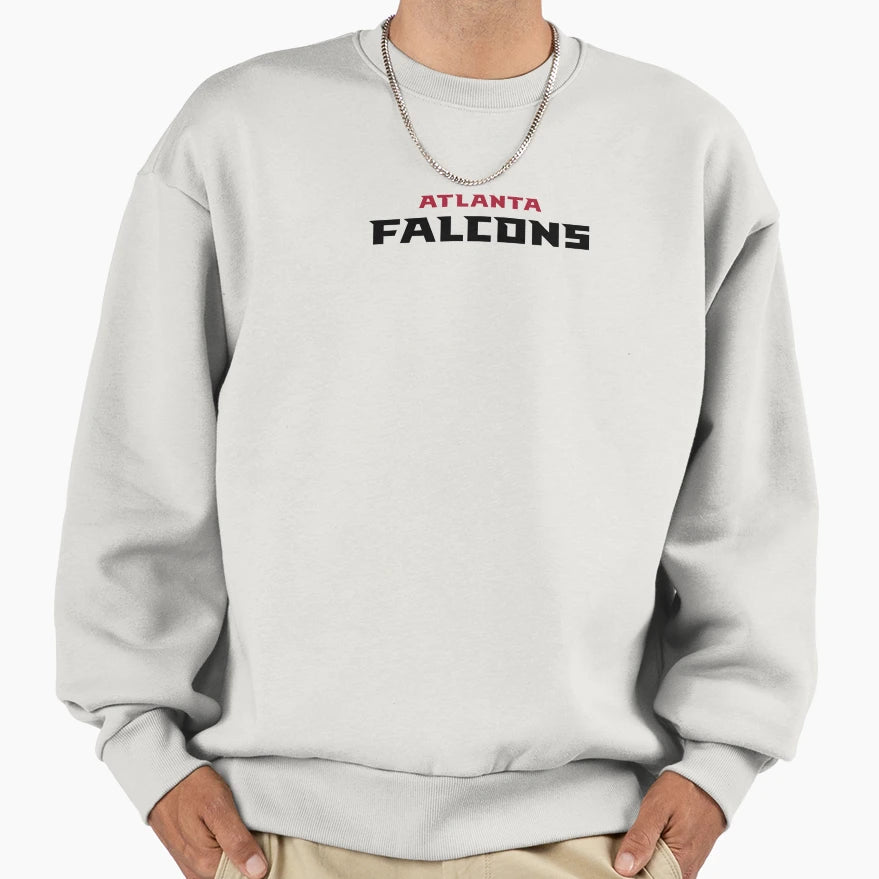 Falcons Wordmark Sweatshirt - Aesthetic Graphic for Adults - T-Shirt, Sweatshirt, Hoodie