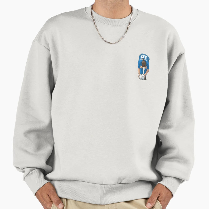 Faceless Roberto Baggio 1994 Italy Sweatshirt - Trendy Graphic Unisex - T-Shirt, Sweatshirt, Hoodie