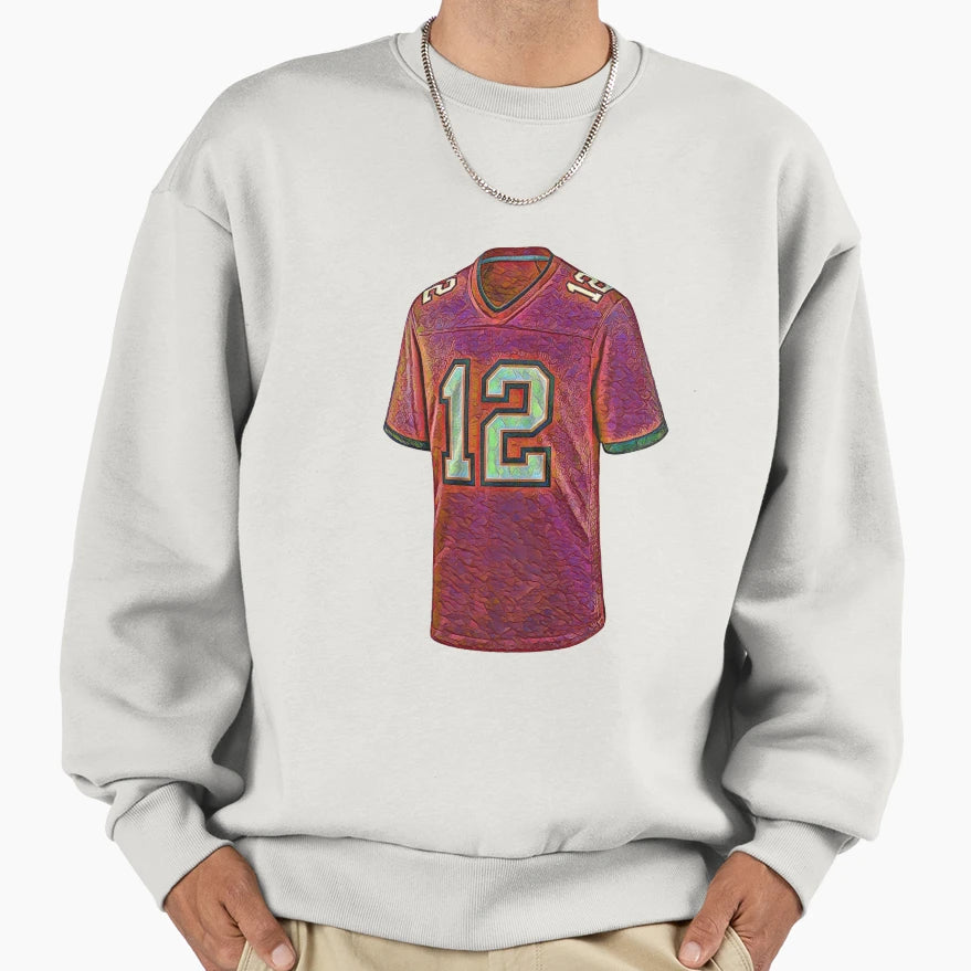 American Football Jersey Sweatshirt - Streetwear Style Unisex - T-Shirt, Sweatshirt, Hoodie