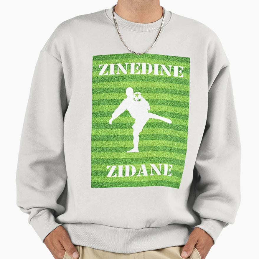Zidane C1 2002 Sweatshirt - Casual Everyday Wear Unisex - T-Shirt, Sweatshirt, Hoodie