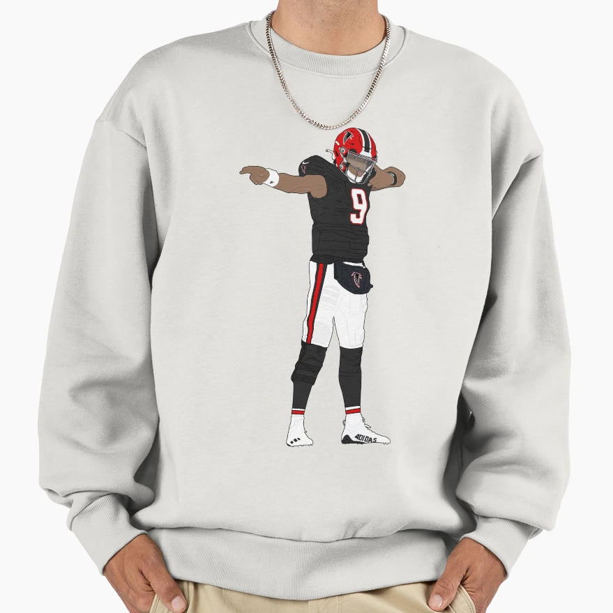 Michael Penix Jr Falcons Sweatshirt - Streetwear Style for Adults - T-Shirt, Sweatshirt, Hoodie