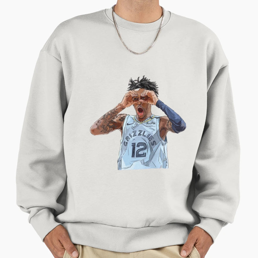 Ja Morant Sweatshirt - Fun Novelty Design Unisex - T-Shirt, Sweatshirt, Hoodie