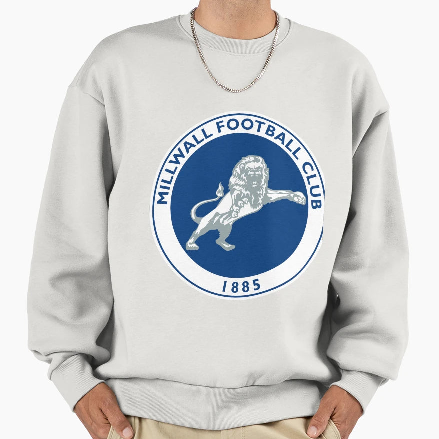 Millwall Now Sweatshirt - Novelty Apparel for Adults - T-Shirt, Sweatshirt, Hoodie