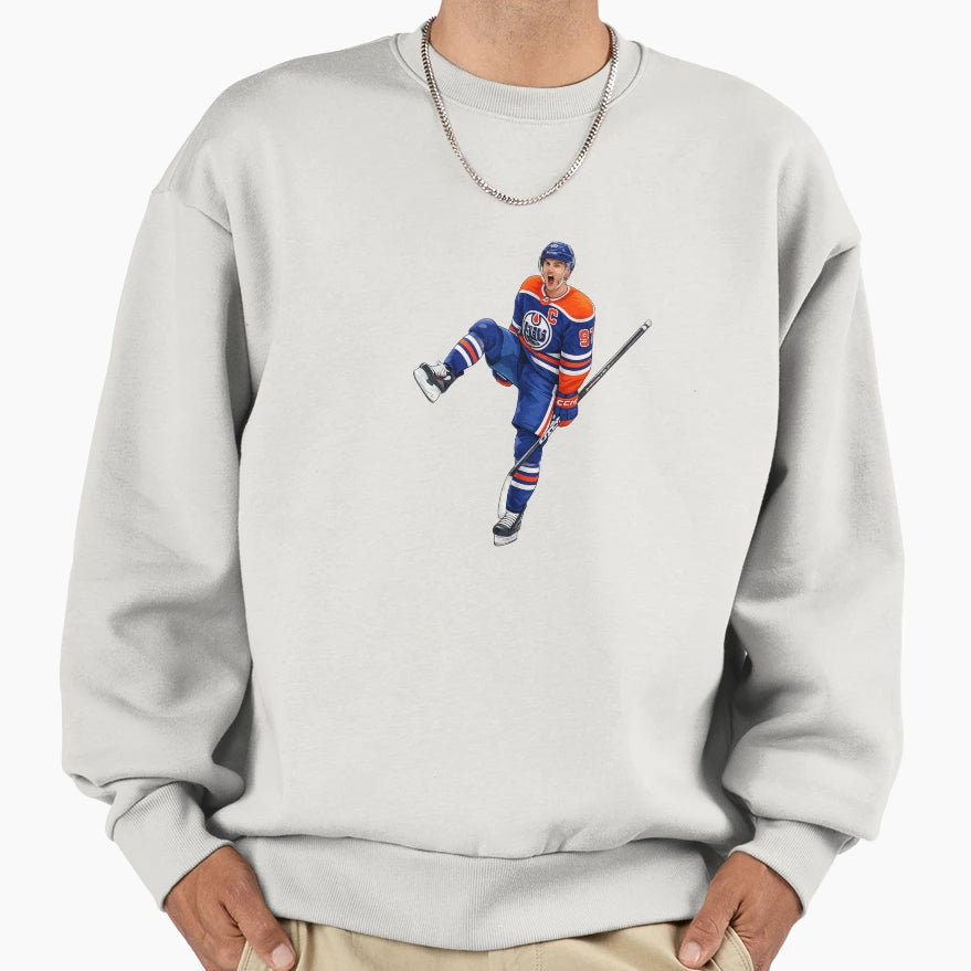 Connor Mcdavid Sweatshirt - Aesthetic Graphic Unisex - T-Shirt, Sweatshirt, Hoodie