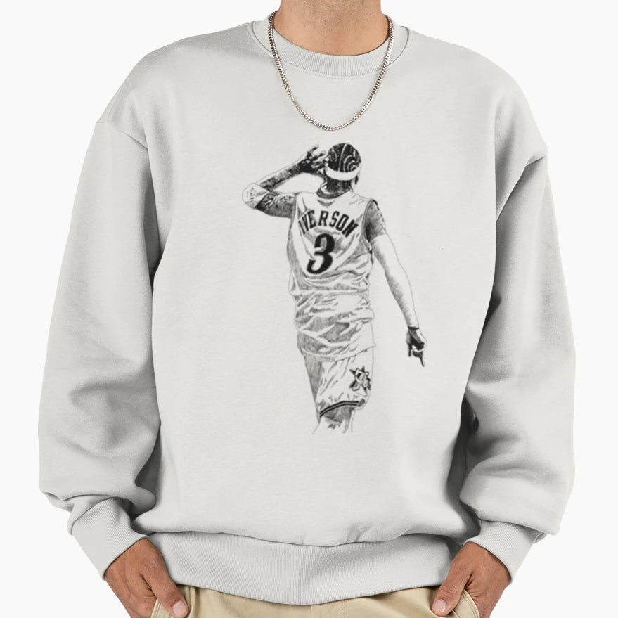 Allen Iverson Sweatshirt - Graphic Print Unisex - T-Shirt, Sweatshirt, Hoodie