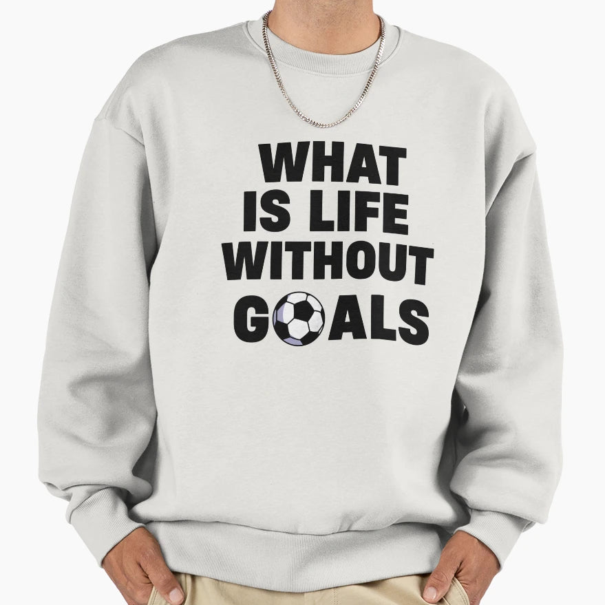Scribble Goals Sweatshirt - Casual Everyday Wear Men Women - T-Shirt, Sweatshirt, Hoodie
