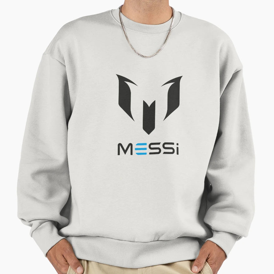 Lionel Messi Logo Sweatshirt - Fun Novelty Design for Adults - T-Shirt, Sweatshirt, Hoodie