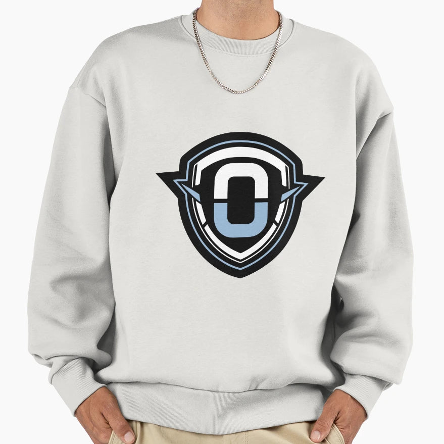 Illustration Letter O Esports Shield Sweatshirt - Novelty Apparel Unisex - T-Shirt, Sweatshirt, Hoodie