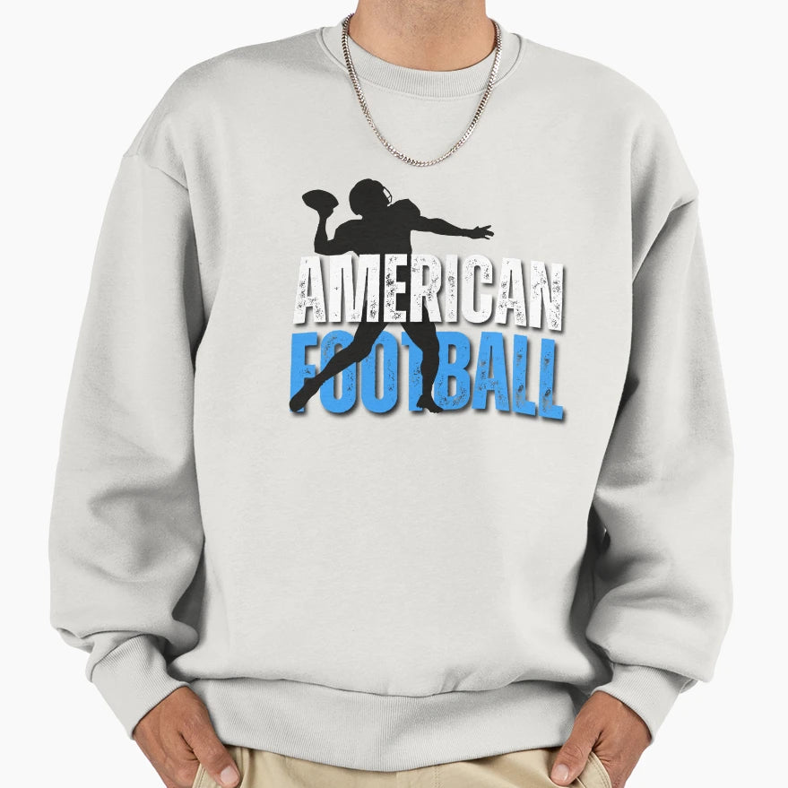 American Football Grunge Typography Nfl T-Shirt - Aesthetic Graphic Unisex - T-Shirt, Sweatshirt, Hoodie