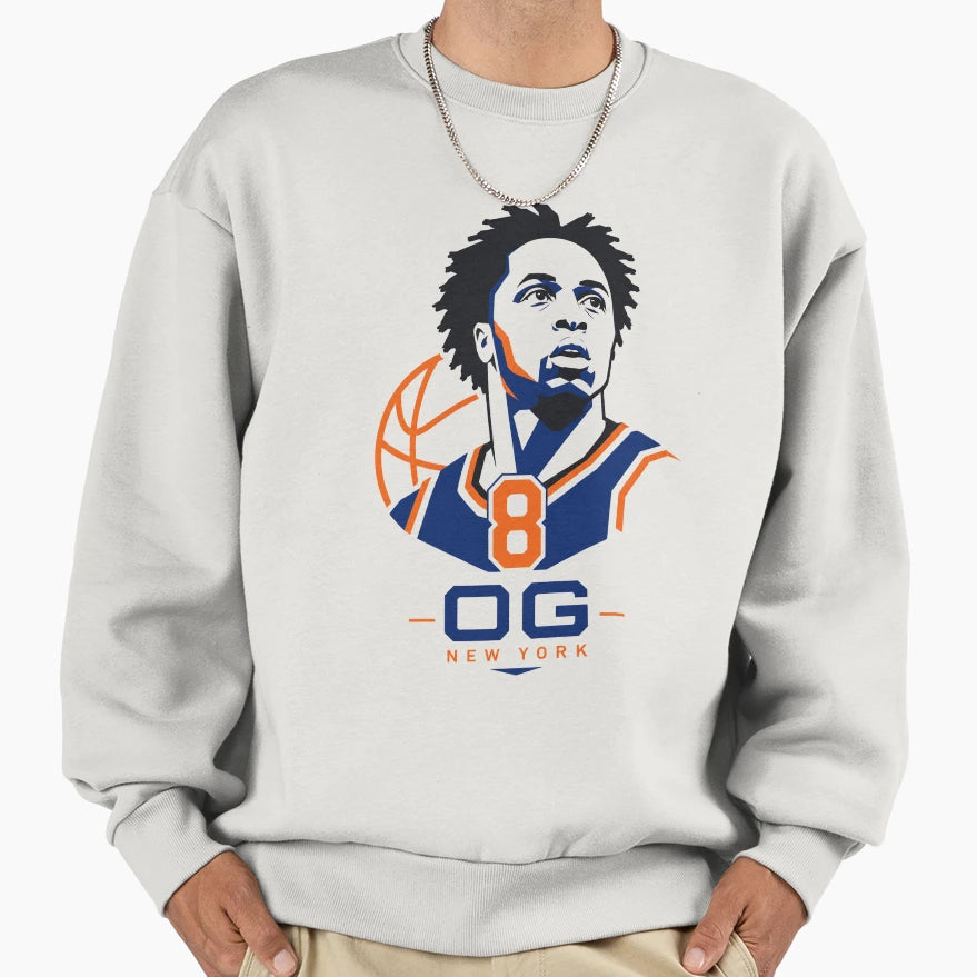 Og Anunoby Jalen Brunson New York Sweatshirt - Streetwear Style Unisex - T-Shirt, Sweatshirt, Hoodie
