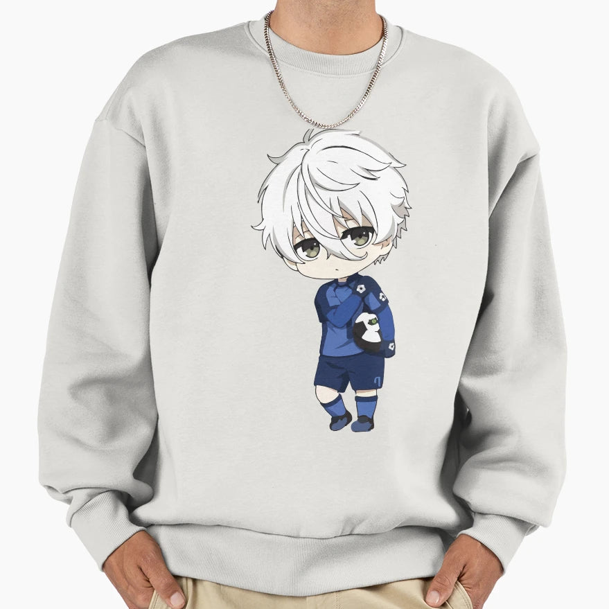 Seishiro Nagi Blue Lock Anime Sweatshirt - Unique Graphic Unisex - T-Shirt, Sweatshirt, Hoodie