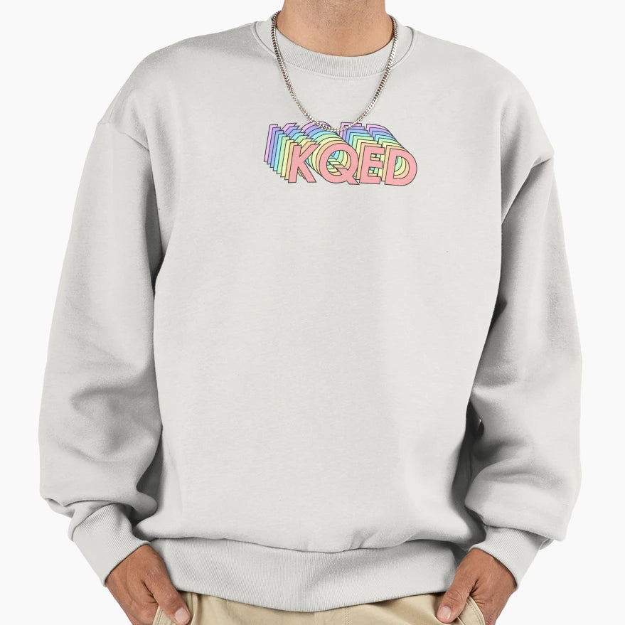 Kqed Sweatshirt - Minimalist Print Unisex - T-Shirt, Sweatshirt, Hoodie