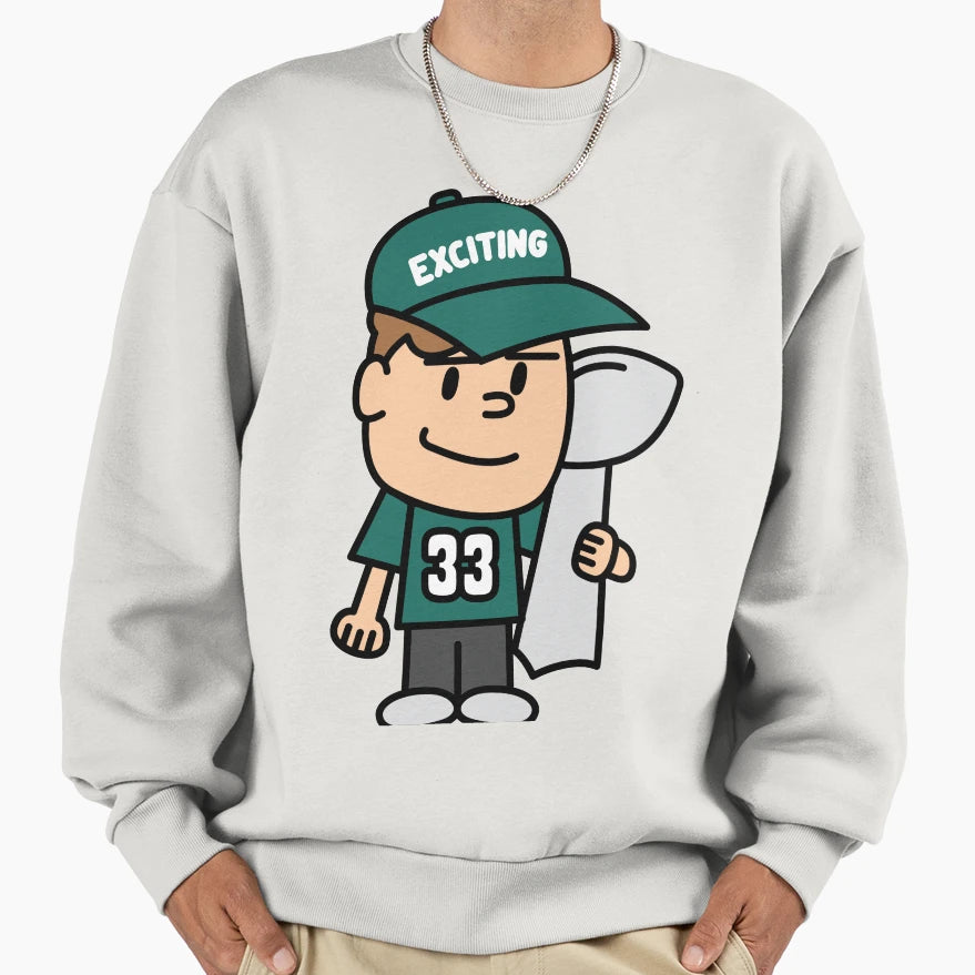 Cooper Dejean Super Bowl Sweatshirt - Fun Novelty Design for Adults - T-Shirt, Sweatshirt, Hoodie
