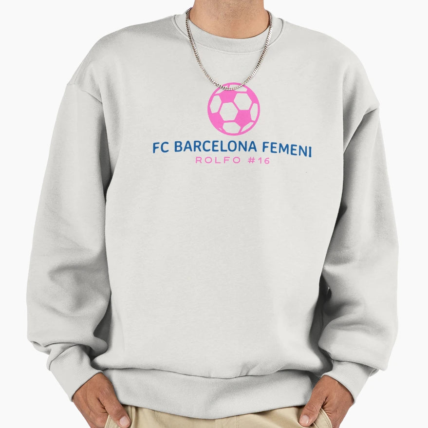 Fc Barcelona Femeni Barca Fridolina Sweatshirt - Novelty Apparel Men Women - T-Shirt, Sweatshirt, Hoodie