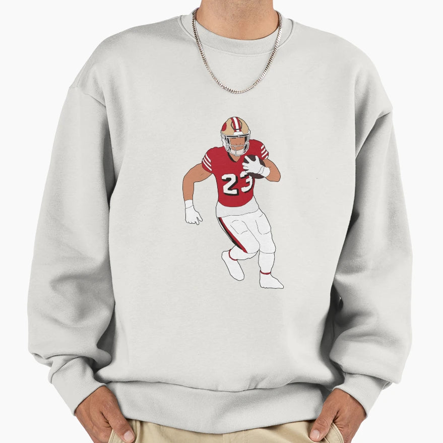 Mccaffrey Run Minimal Sweatshirt - Fun Novelty Design Unisex - T-Shirt, Sweatshirt, Hoodie