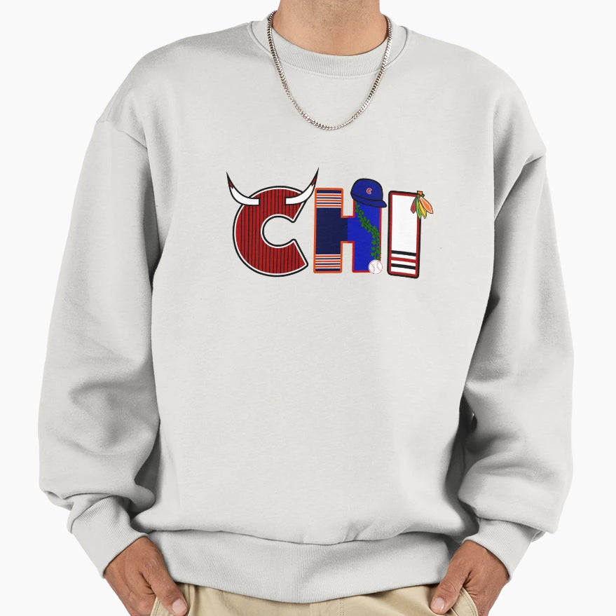 Chicago City North Sweatshirt - Casual Everyday Wear for Adults - T-Shirt, Sweatshirt, Hoodie