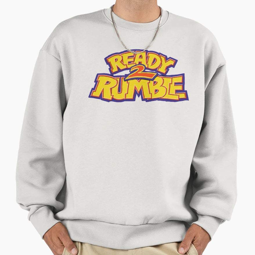 Ready 2 Rumble Sweatshirt - Aesthetic Graphic for Adults - T-Shirt, Sweatshirt, Hoodie