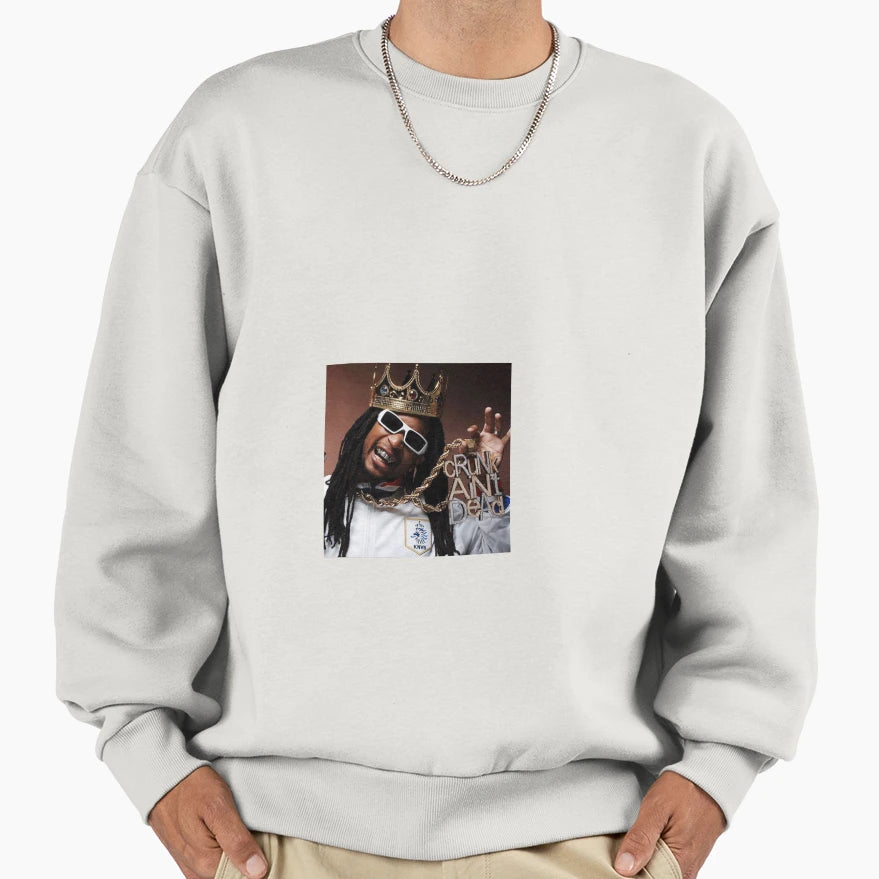 Crunk Aint Dead Sweatshirt - Trendy Graphic Men Women - T-Shirt, Sweatshirt, Hoodie