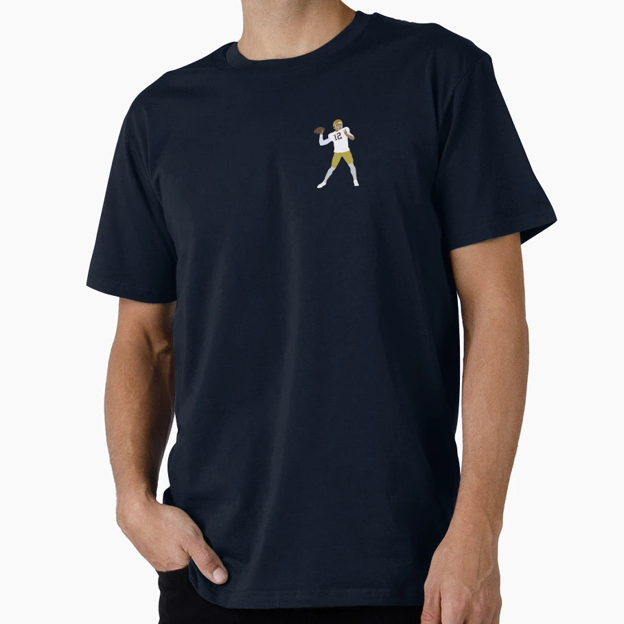 Ian Book Backyard Football T-Shirt - Graphic Print Unisex - T-Shirt, Sweatshirt, Hoodie