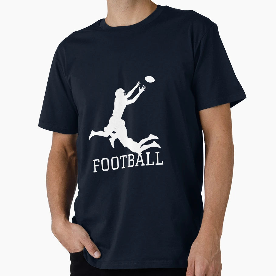 Football Silhouette American Football T-Shirt - Minimalist Print Unisex - T-Shirt, Sweatshirt, Hoodie