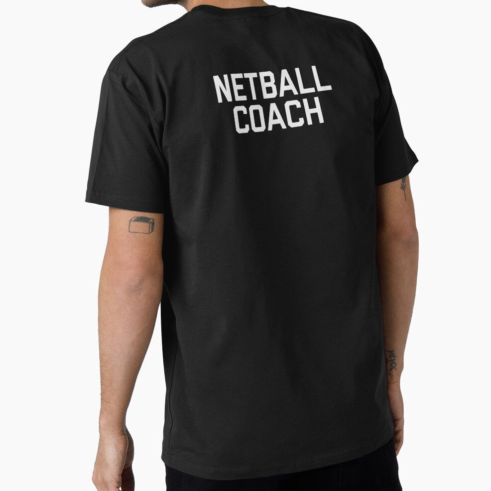 Netball Coach Teacher by No-Leg-Bones - Adult & Kids T-Shirts, Sweatshirts & Hoodies apparel design preview 1