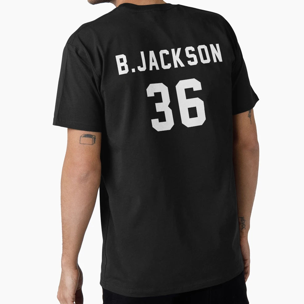 Bo Jackson Jersey T-Shirt - Aesthetic Graphic for Adults - T-Shirt, Sweatshirt, Hoodie