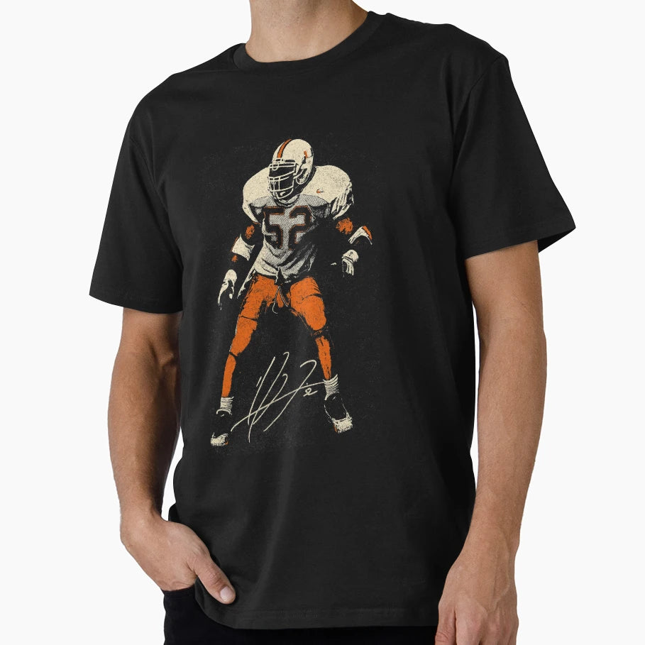 Ray Lewis Miami Hurricanes Grit T-Shirt - Streetwear Style for Adults - T-Shirt, Sweatshirt, Hoodie