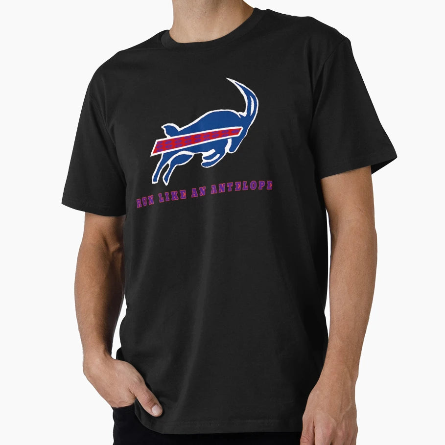 Run Like Antelope T-Shirt - Fun Novelty Design for Adults - T-Shirt, Sweatshirt, Hoodie