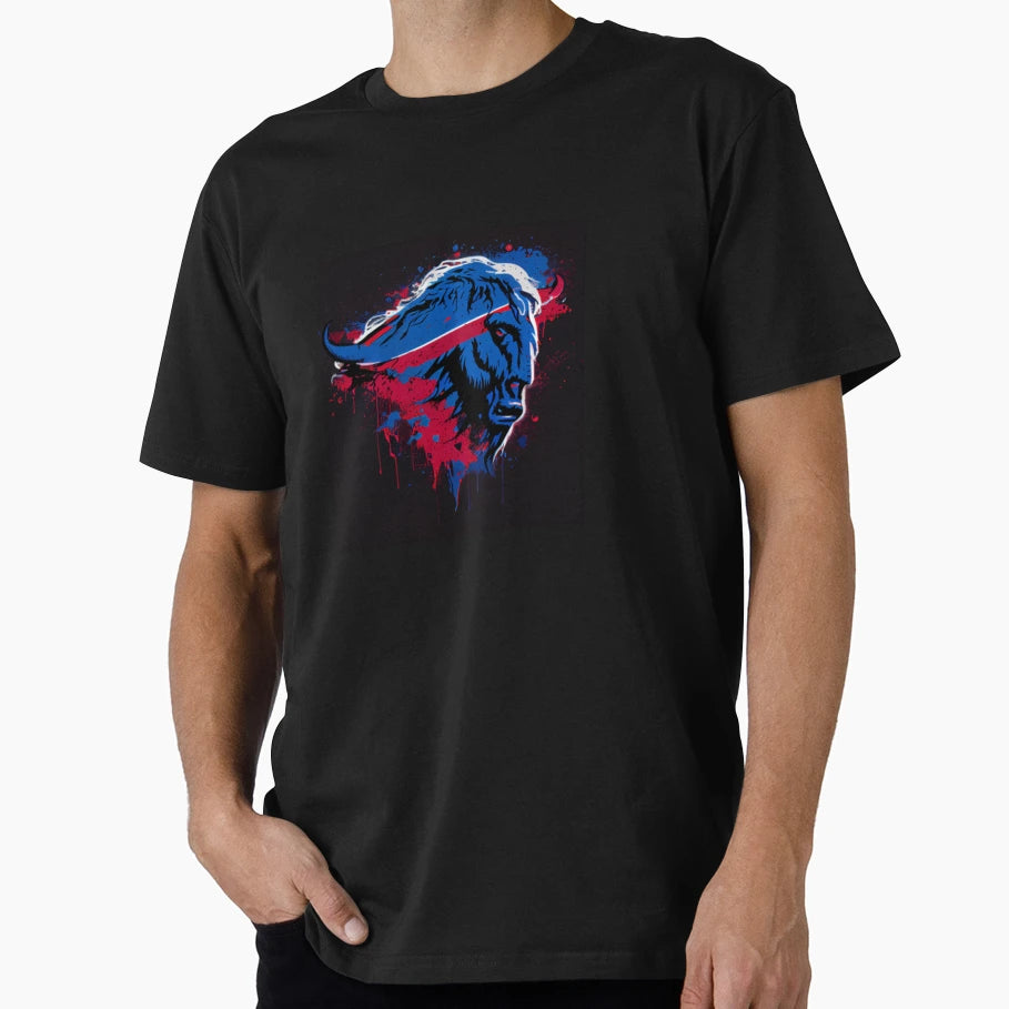 Buffalo Bills 3 T-Shirt - Novelty Apparel for Adults - T-Shirt, Sweatshirt, Hoodie