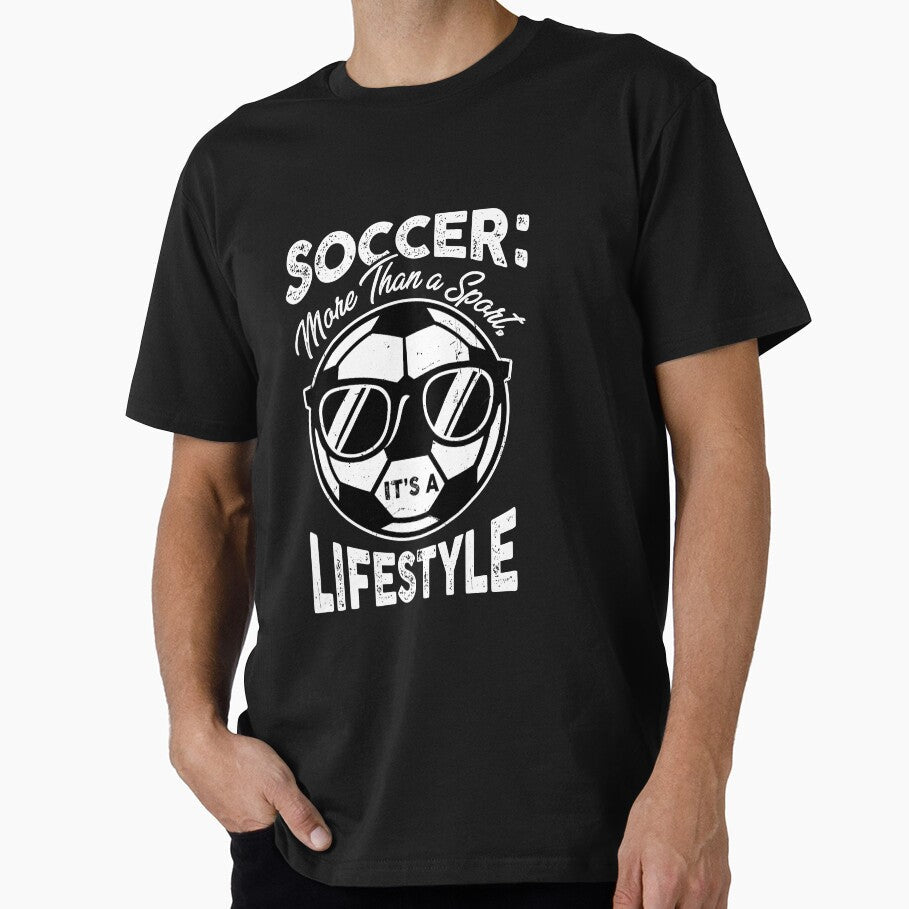 Funny Soccer Boys Girls Teen Futbol More Than a Sport - Adult & Kids T-Shirts, Sweatshirts & Hoodies apparel design preview 1