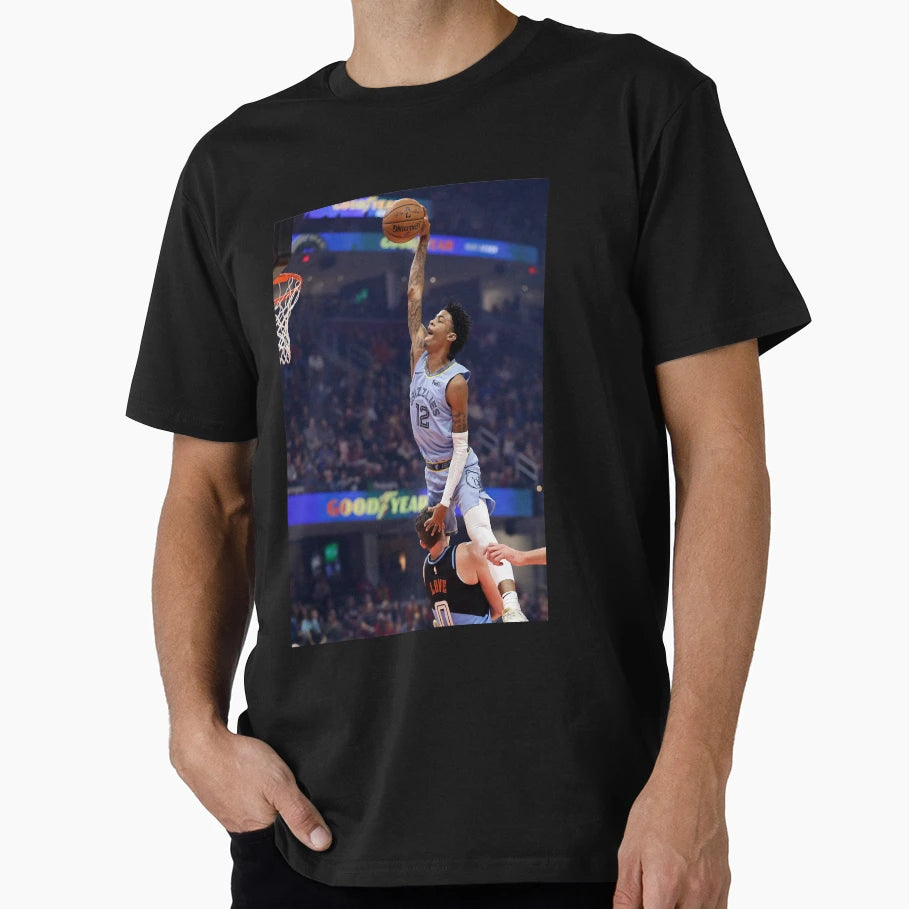 Ja Morant Dunk T-Shirt - Custom Art Print for Adults - T-Shirt, Sweatshirt, Hoodie
