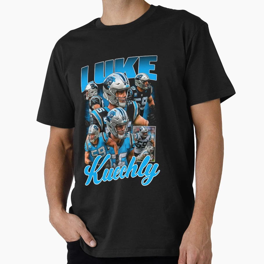 Luke Kuechly Carolina Football T-Shirt - Fun Novelty Design Men Women - T-Shirt, Sweatshirt, Hoodie