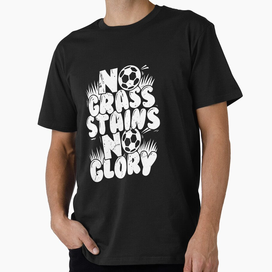Funny Soccer Boys Girls Teen Futbol No Stains Glory - Adult & Kids T-Shirts, Sweatshirts & Hoodies apparel design preview 1