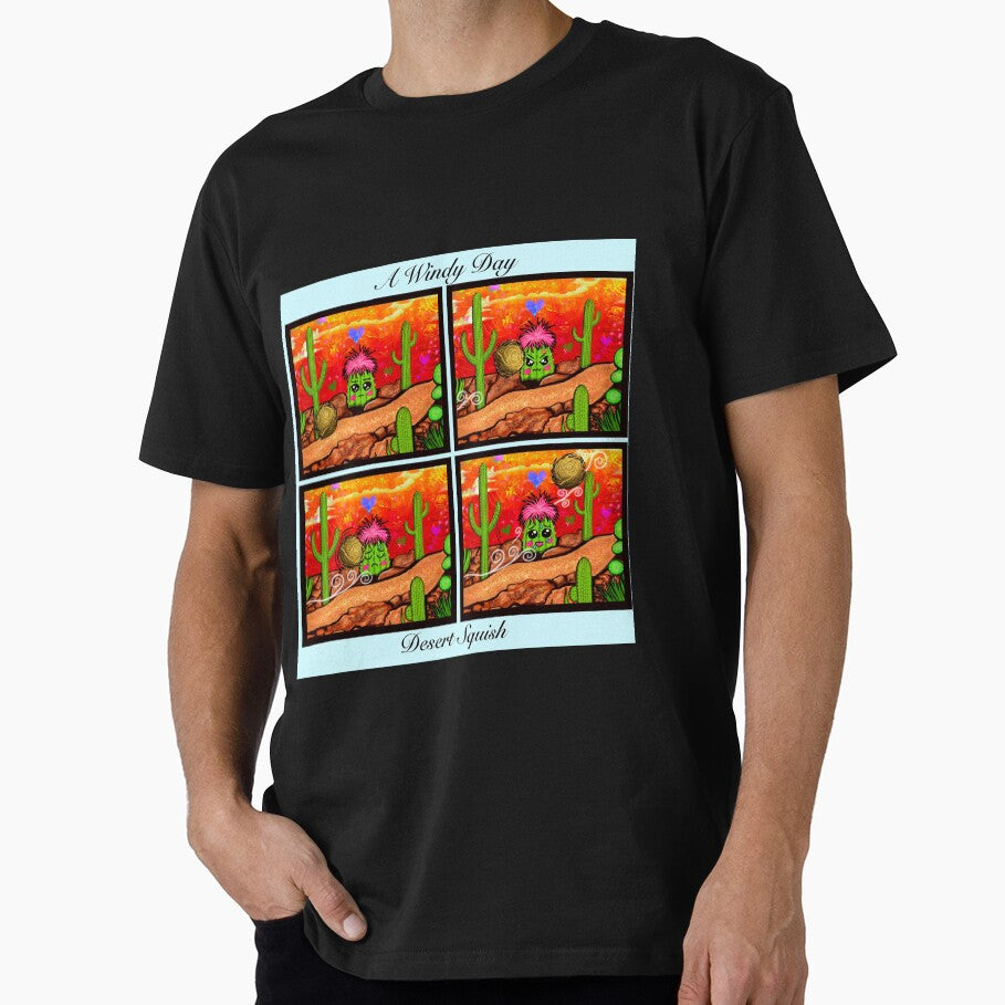 A Windy Day by DesertSquish - Adult & Kids T-Shirts, Sweatshirts & Hoodies apparel design preview 1