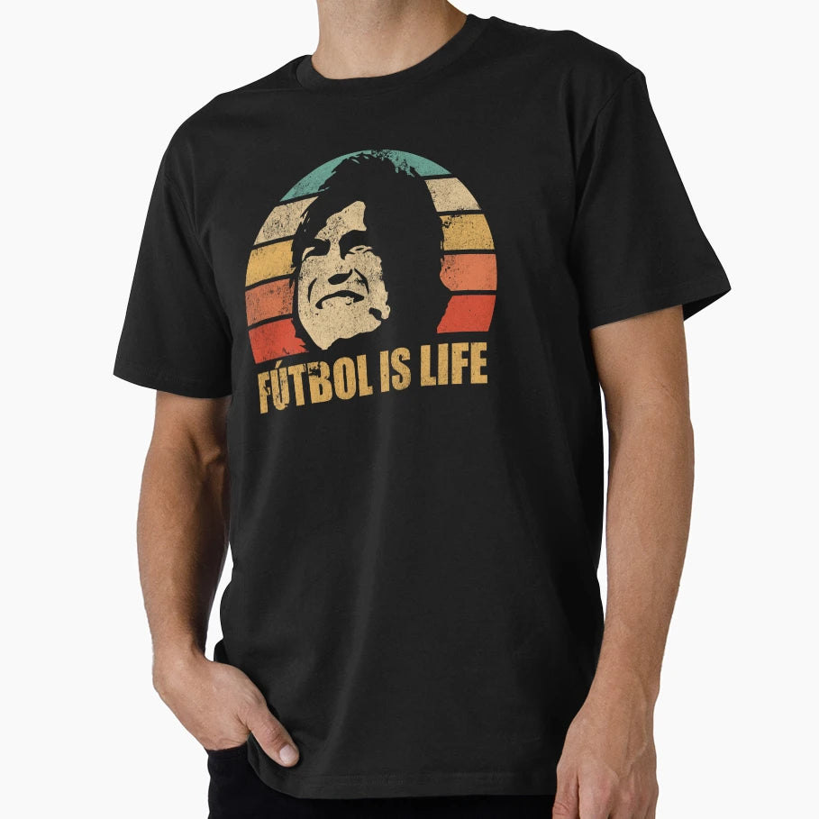 Futbol Is Life T-Shirt - Aesthetic Graphic Unisex - T-Shirt, Sweatshirt, Hoodie
