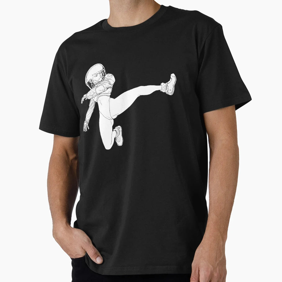 Space Kick T-Shirt - Unique Graphic for Adults - T-Shirt, Sweatshirt, Hoodie