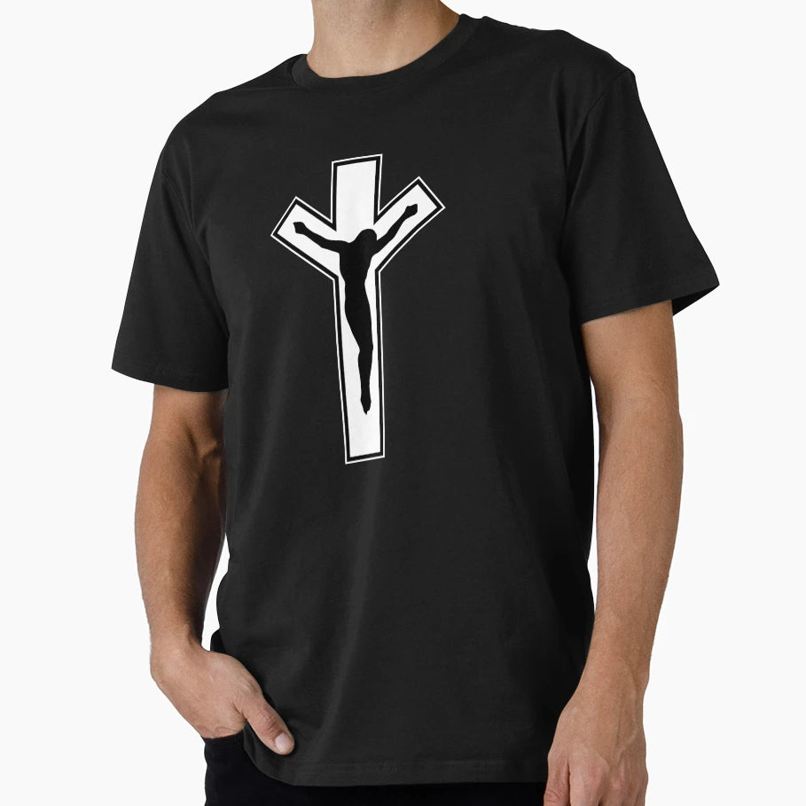 Cross White T-Shirt - Novelty Apparel for Adults - T-Shirt, Sweatshirt, Hoodie