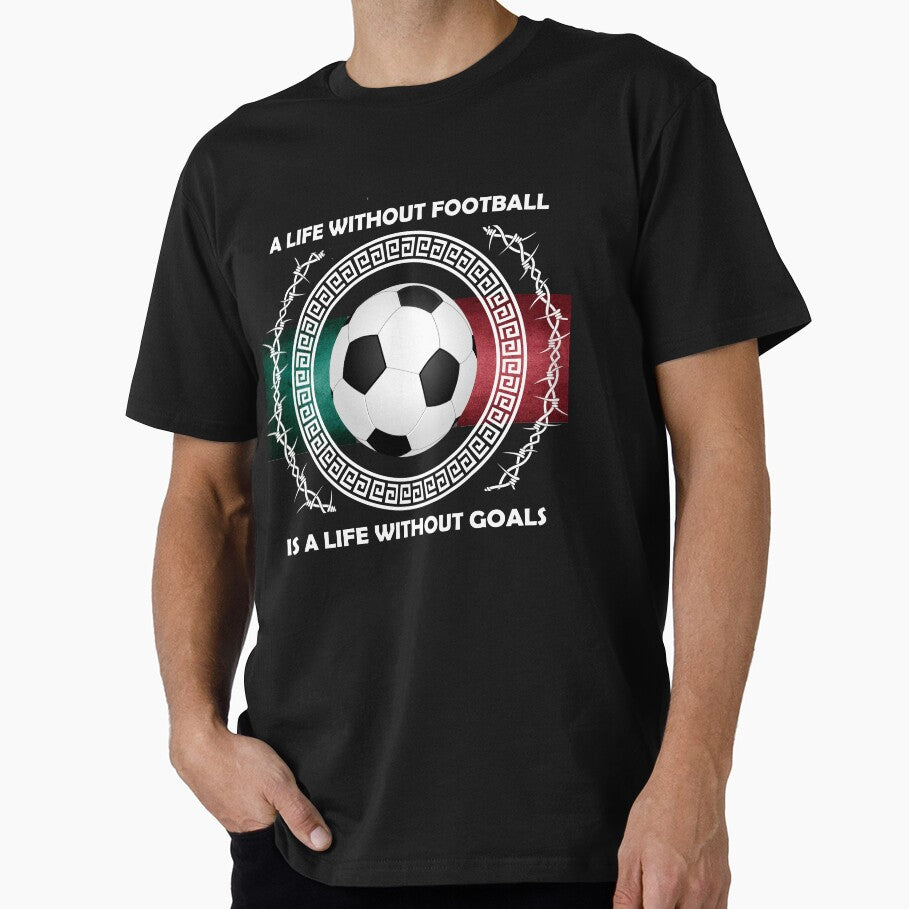 Football Soccer A life without is Goals by Katie - Adult & Kids T-Shirts, Sweatshirts & Hoodies apparel design preview 1