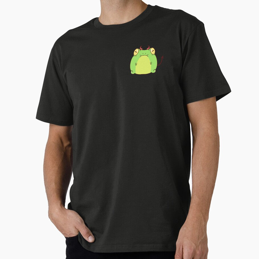 Halloween Frog Devil by nadiaroxz - Adult & Kids T-Shirts, Sweatshirts & Hoodies apparel design preview 1